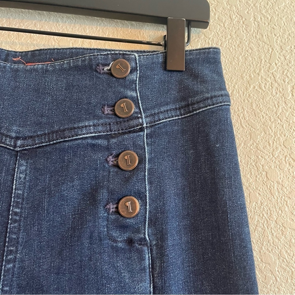 Anthropologie Pilcro and the Letterpress Skinny Button Fly Jean Womens Size 28 - Picture 6 of 13